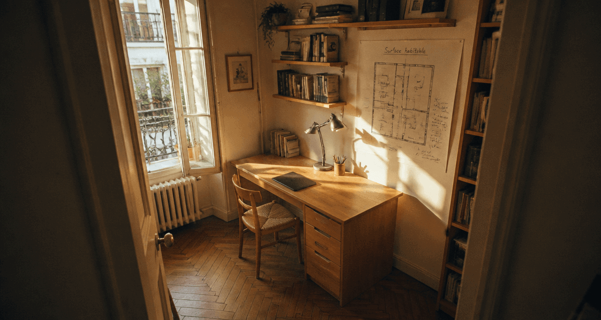 chambre moins de 9m2 vente vue pièce optimisée