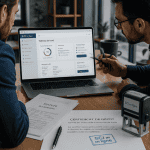 création sci en ligne associés ordinateur