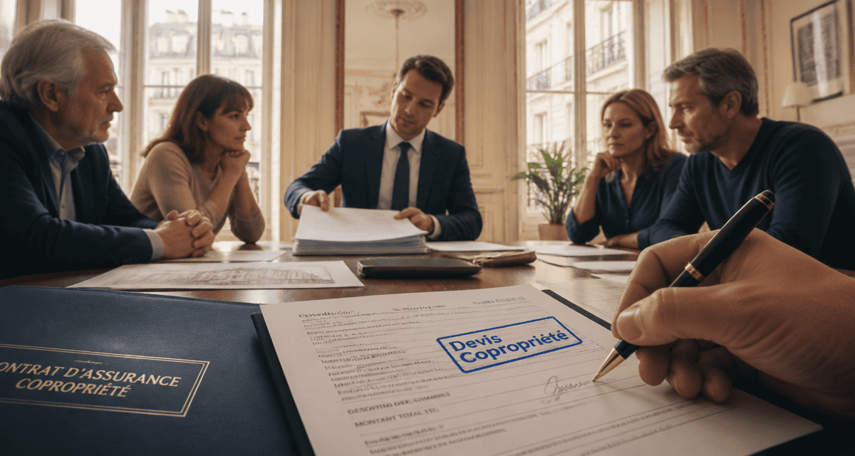 devis assurance pour copropriété signature