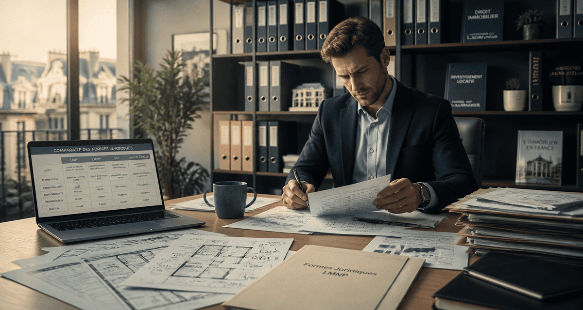 forme juridique lmnp documents comparatif