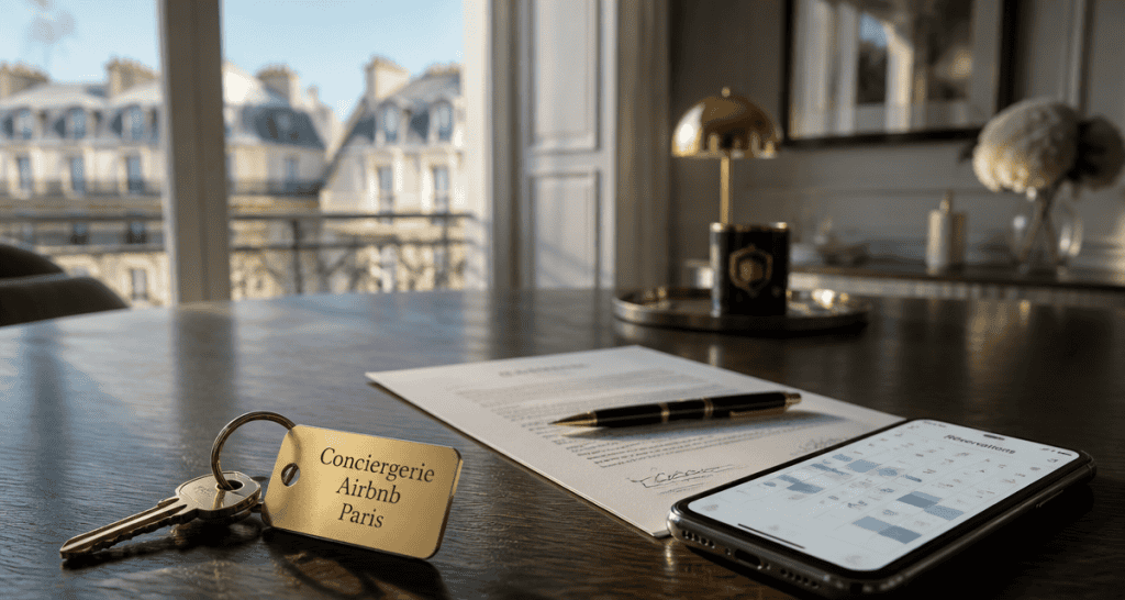 meilleure conciergerie airbnb paris clés contrat