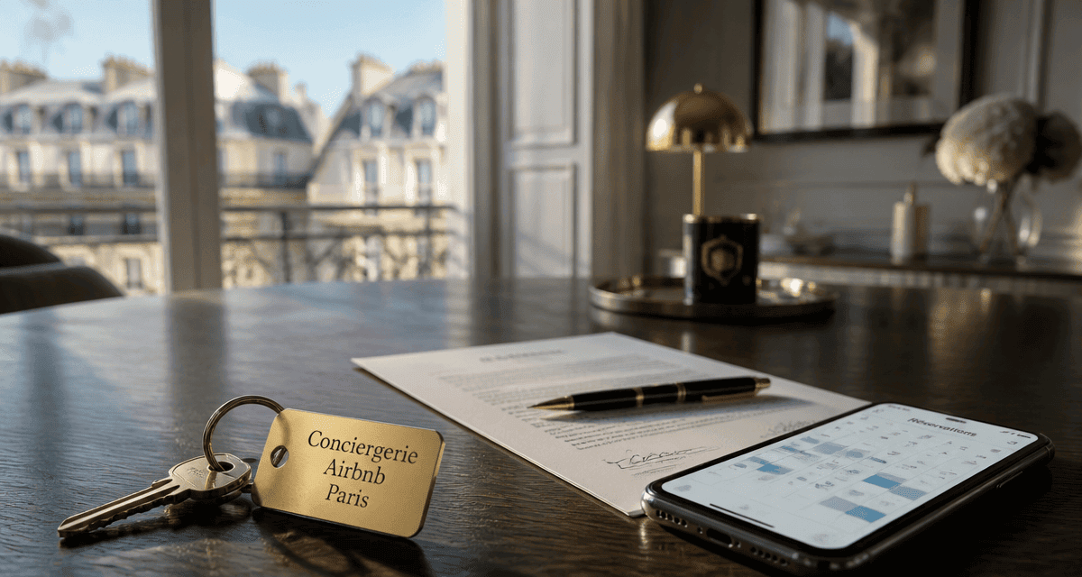 meilleure conciergerie airbnb paris clés contrat