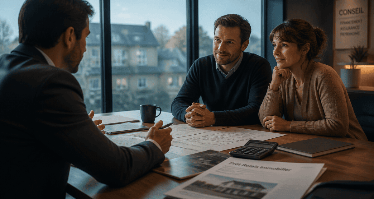 Quel est la meilleure banque pour le prêt relais, conseil en agence