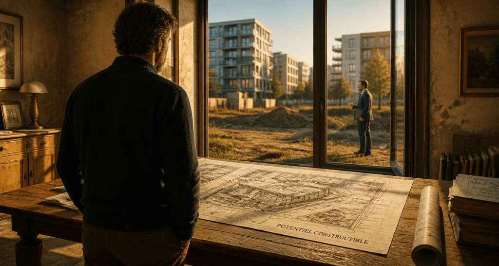 vendre a un promoteur plans architecturaux et promoteur sur terrain