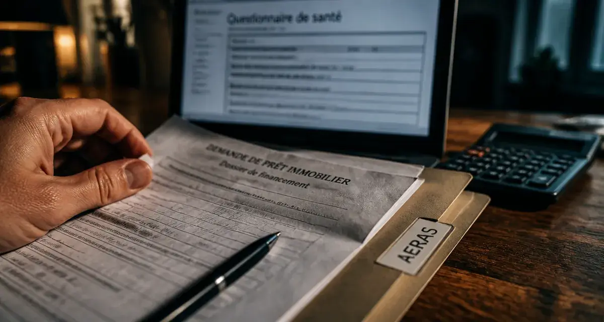 Crédit immobilier invalidité : dossier de prêt AERAS