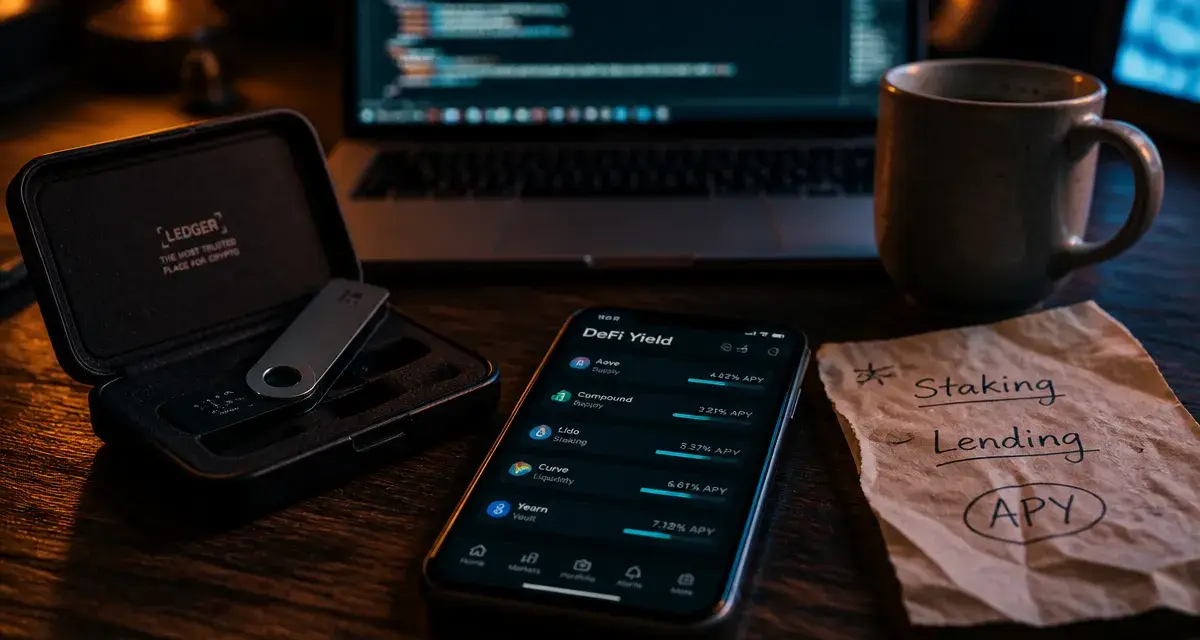 Defi rendement : revenus passifs DeFi et pièges qui vident le wallet