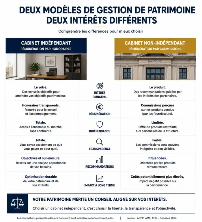 Comparatif des modèles de rémunération des cabinets de gestion de patrimoine pour choisir le meilleur classement cabinet gestion de patrimoine