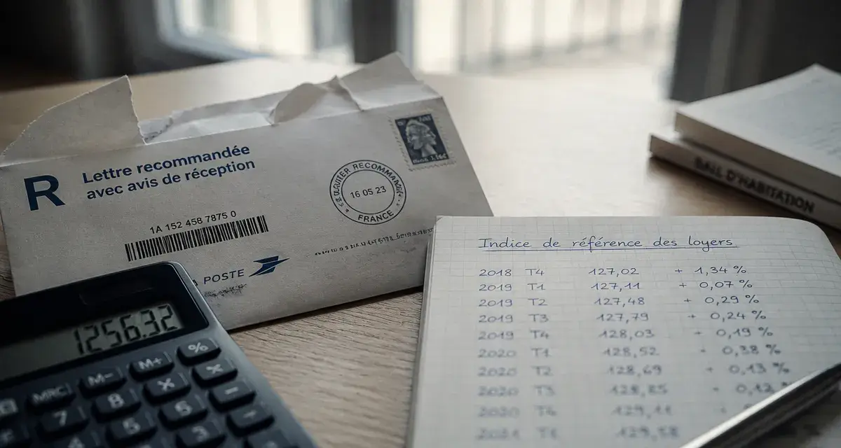 l'indice de référence des loyers : lettre et calculs pour l'application et les exceptions
