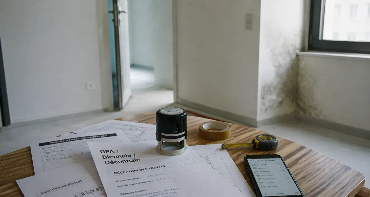 Les nouveaux constructeurs malfaçons : preuves d’humidité lors de la réception appartement neuf