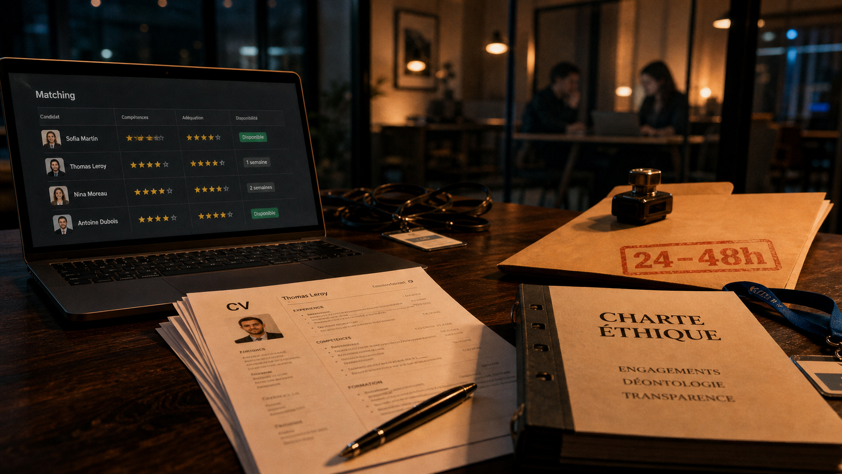 Mon consultant indépendant : matching CV et stratégie de recrutement