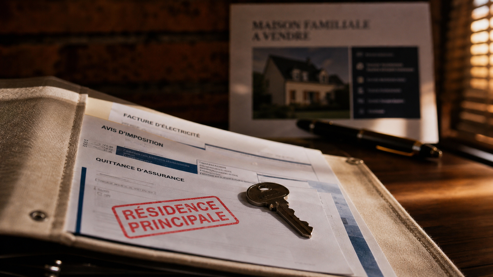 Plus value sur residence principale : risques de requalification fiscale, factures et avis d’imposition