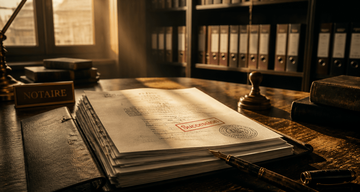 virement notaire combien de temps succession dossier