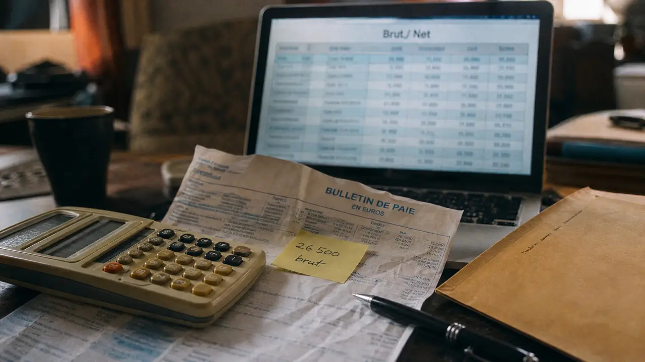 26500 brut en net : fiche de paie et calculateur