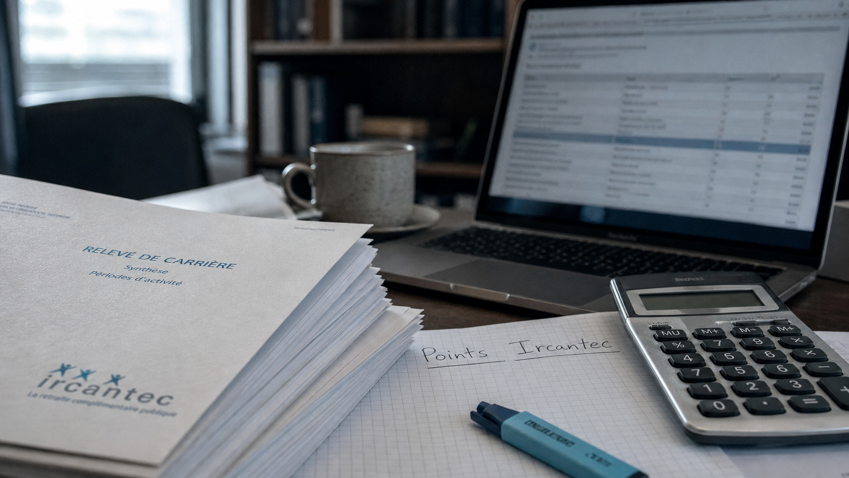 calcul points ircantec : salaire de référence et seuils à vérifier