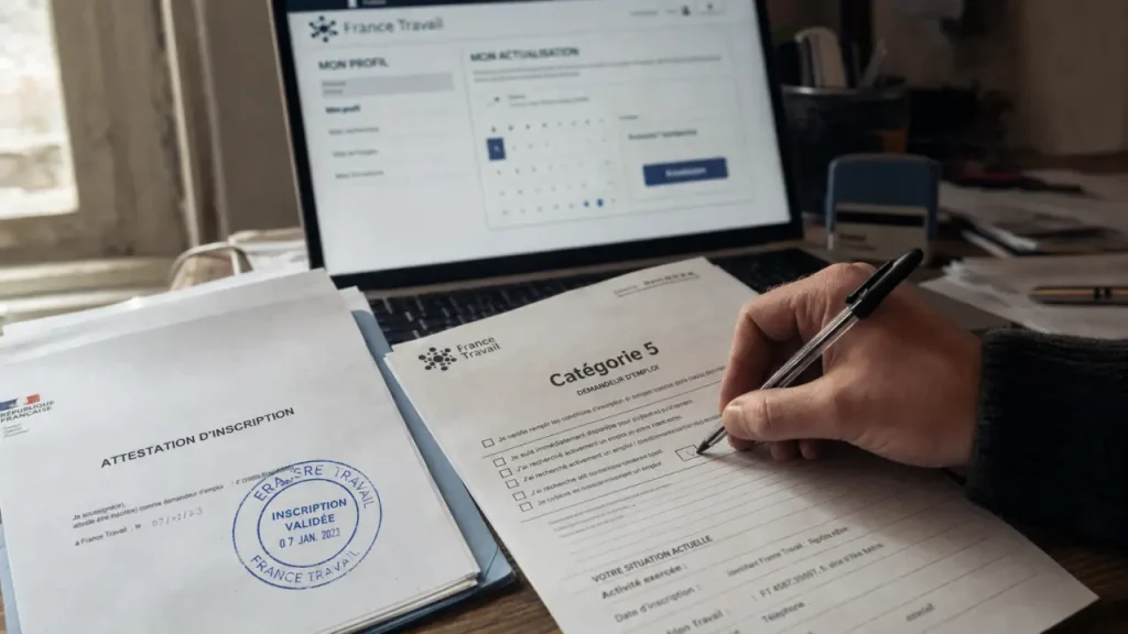 Catégorie 5 France Travail : comprendre ce statut hors recherche d’emploi