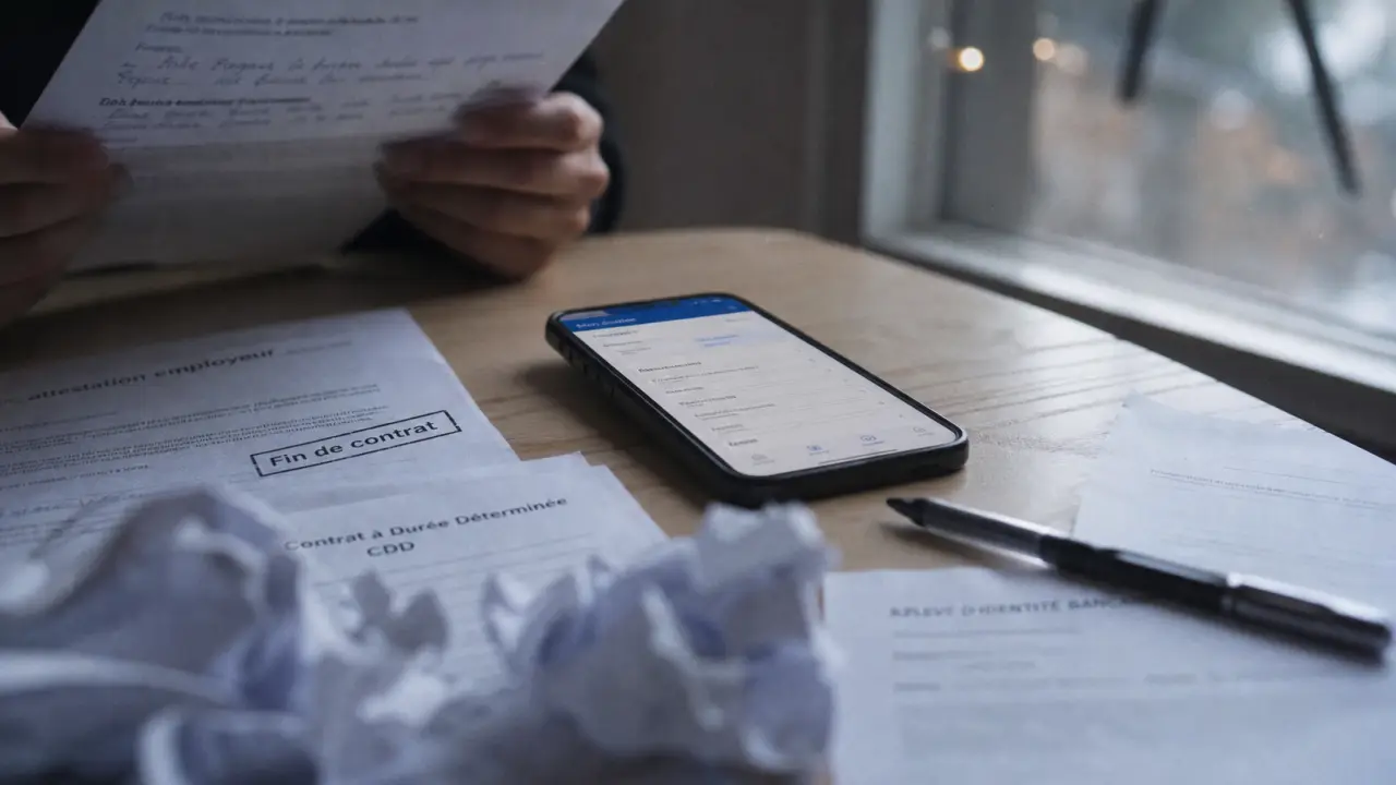 CDD droit chomage : fin de contrat, documents et formulaire France Travail