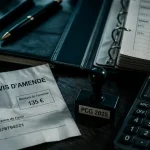Compte comptable amende : 658000, 6711, 1514 (6712 écarté).