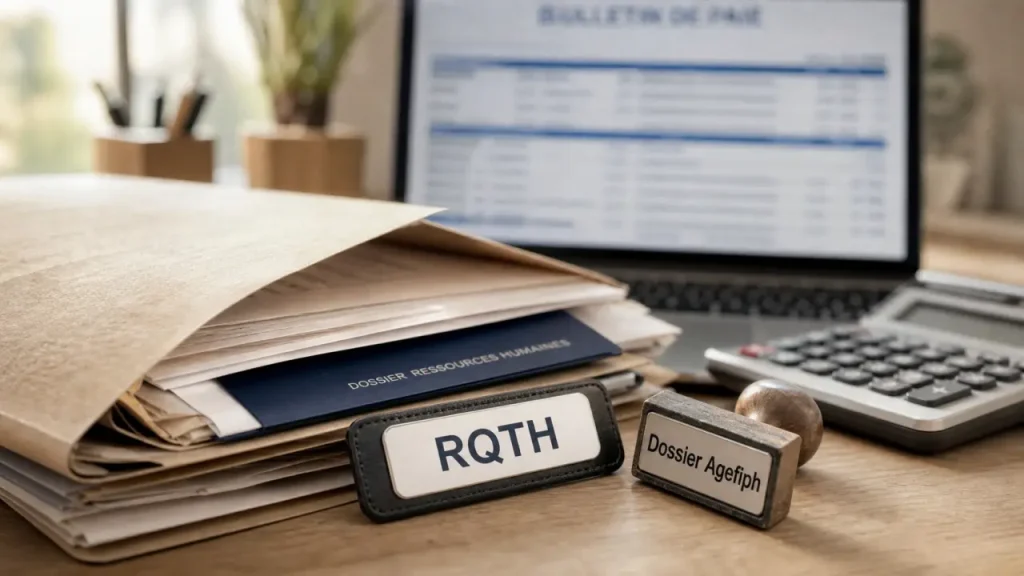 Exonération charges patronales travailleur handicapé, RQTH et dossier Agefiph