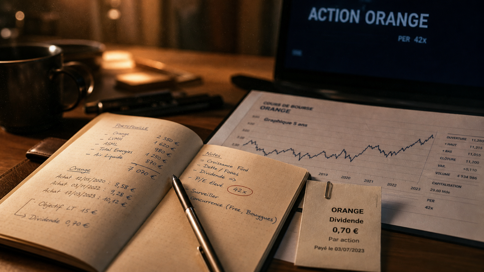 Faut-il vendre ses actions Orange ? rendement et stratégie de sortie
