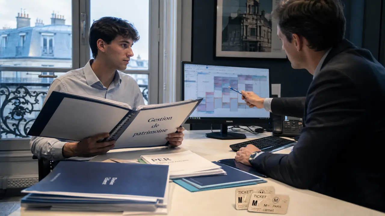 Gestion de patrimoine alternance paris en bureau : alternant et conseiller