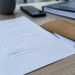 Modele lettre de demission pendant un arret maladie : lettre de demission manuscrite