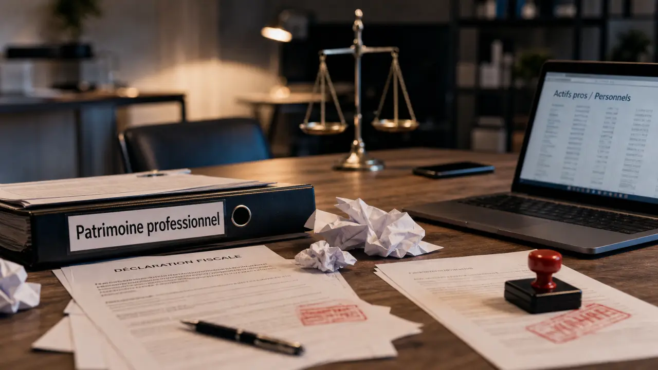 Patrimoine professionnel : protection des biens privés et saisissables