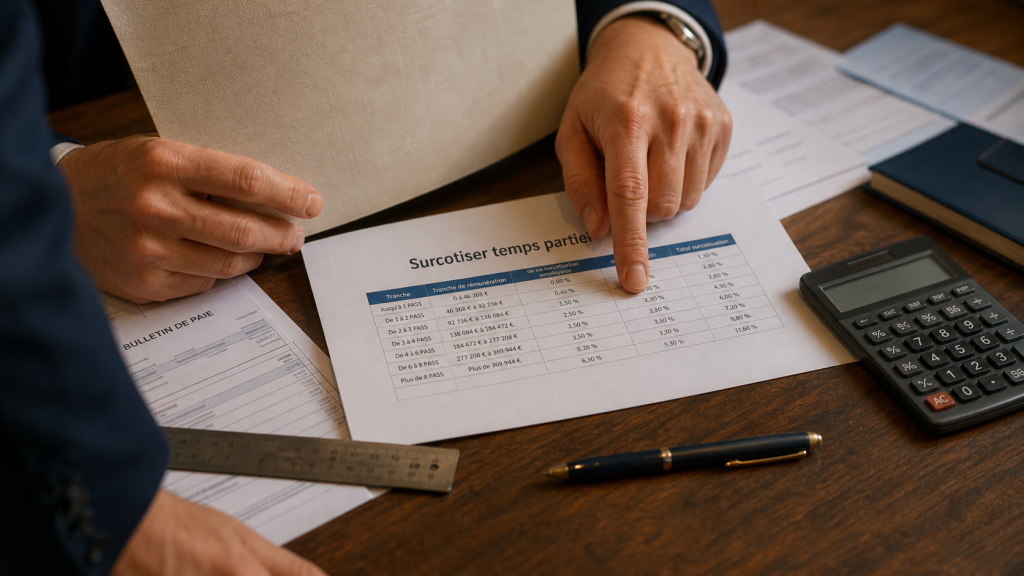Surcotisation retraite temps partiel privé : 4 trimestres utiles, calcul et validation