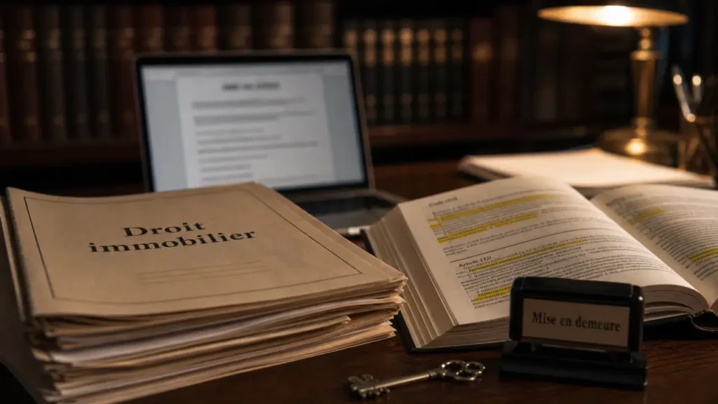 Avocat spécialisé en droit immobilier : baux, copropriété, construction et transactions