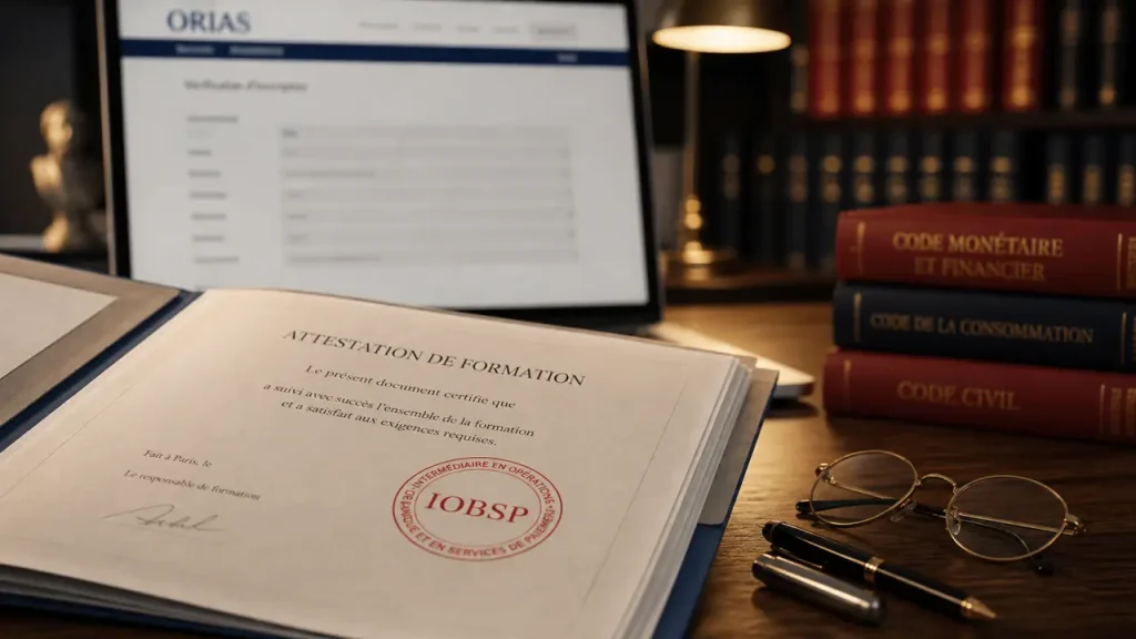 Certification IOBSP : niveau 1, ORIAS et 150 heures pour exercer légalement