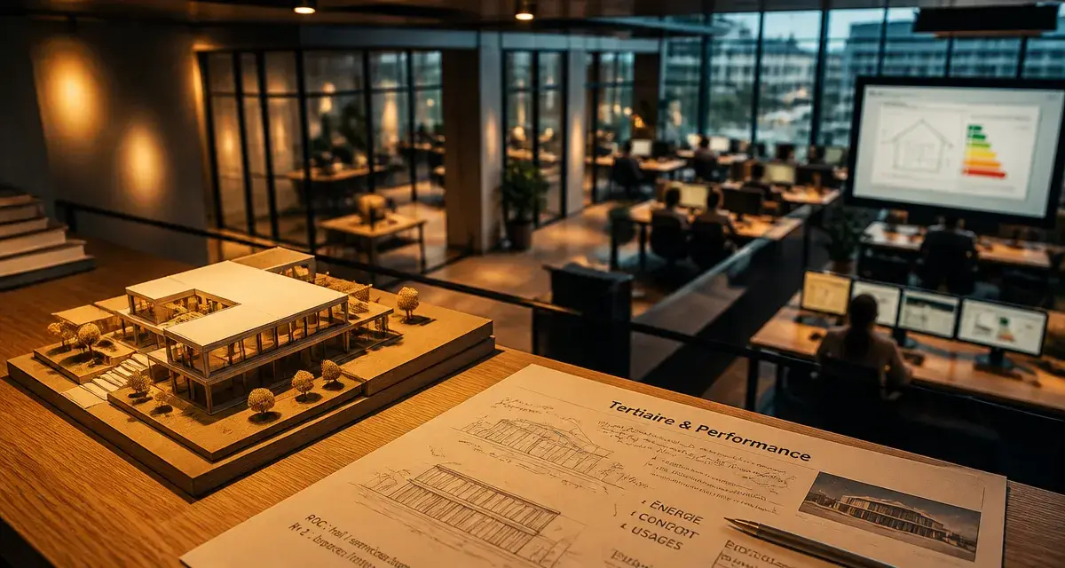 Immobilier tertiaire : performance durable en flex office