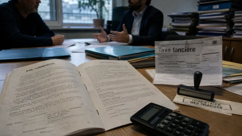 Taxe foncière en bail commercial : la clause de refacturation qui décide qui paie