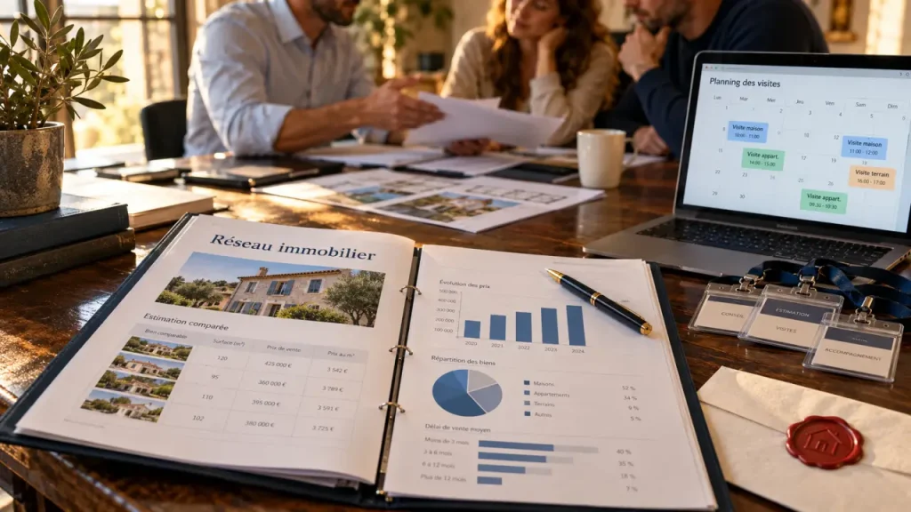 Immobilier en réseau : ne confondez pas honoraires du vendeur et commission du mandataire